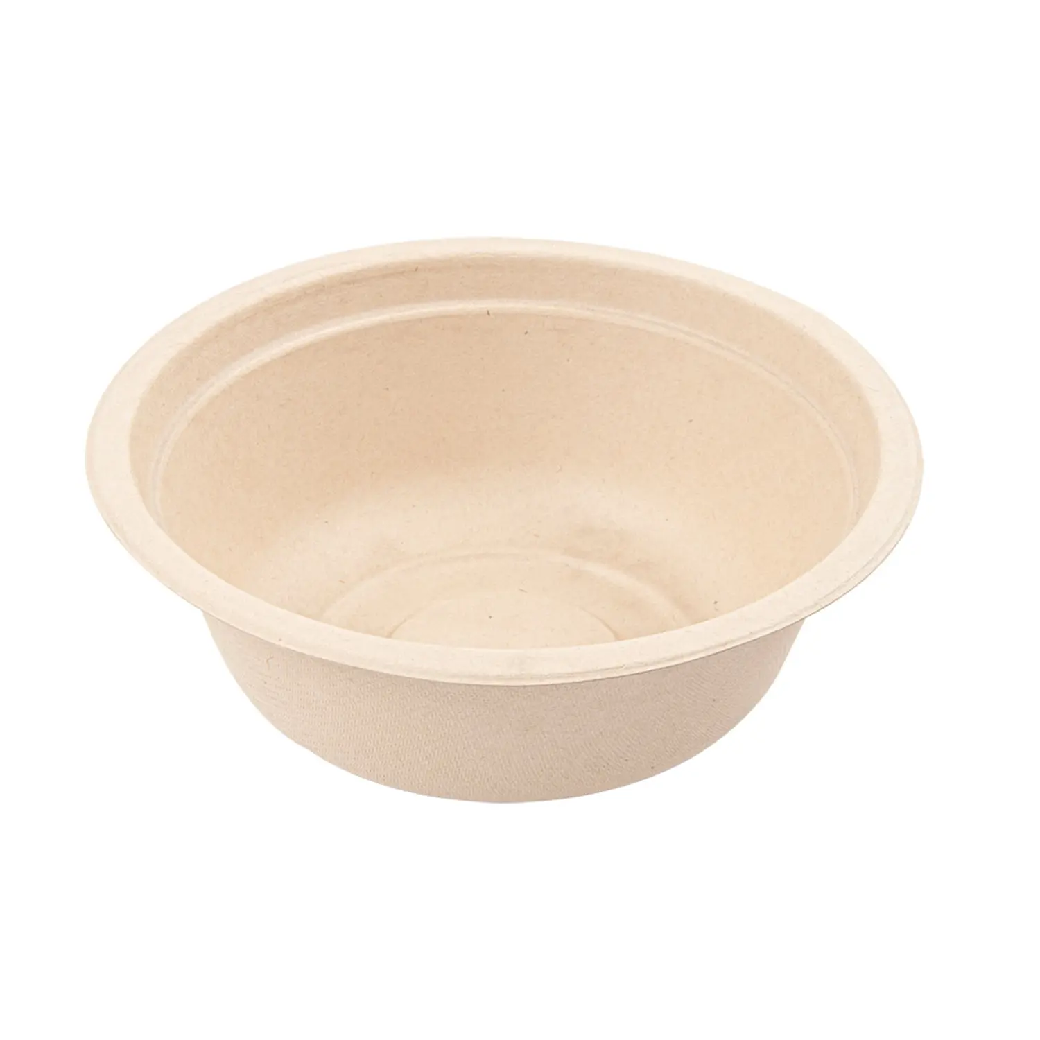 Ensaladeras 'bionic' 500 ml ø 15,5x5,4 cm natural bagazo (600 unid.)