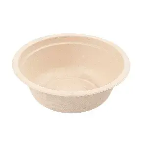 Saladeiras 'bionic' 500 ml ø 15,5x5,4 cm natural bagaço (600 unidade)