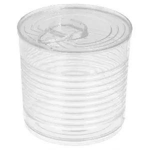 Embalagens para aperitivos pote de conserva  220 ml ø 7,4x7,2 cm transparente ps (100 unidade)
