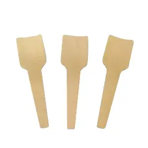 Cucchiaini gelati 'wood'  7 cm naturale legno (100 unità)