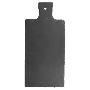Tábua apresentação retangular  38,1x17,8x0,6 cm natural ardósia (4 unidade)