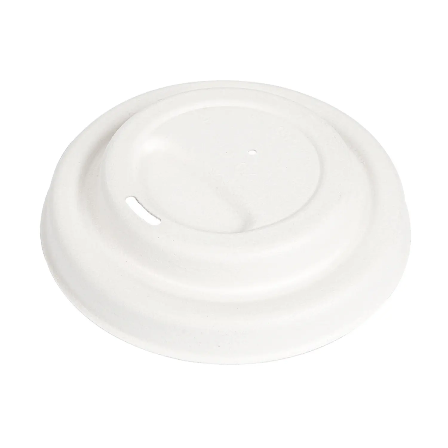 Tapas para vasos café 'bionic'  ø 9 cm blanco bagazo (1000 unid.)