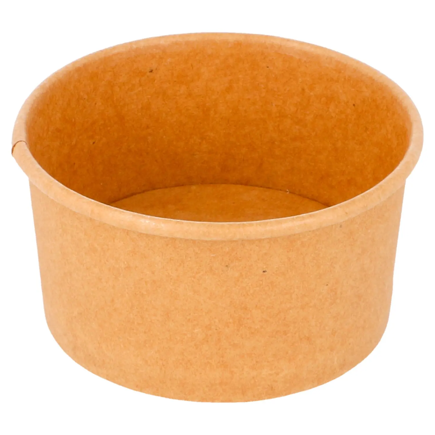 Coppetta gelati 90 ml 210 + 18 pe g/m2 ø7,2x4 cm marrone cartone (2000 unità)