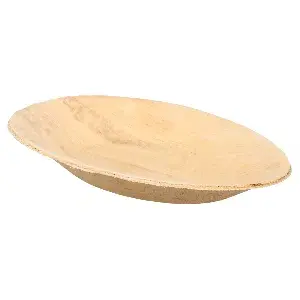 Piatti ovale 'areca'  17x12x2 cm naturale areca (200 unità)