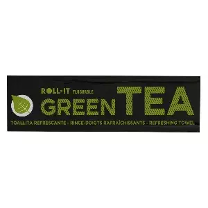 Salviette flushable tè verde roll-it green tea 50 g/m2 14,5x4 cm bianco cellulosa (1280 unità)
