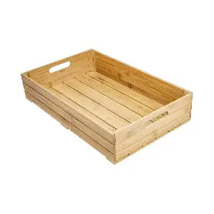 Caixa buffet gn 1/1 'bamboo'  53x32,5x10 cm natural bambú (1 unidade)
