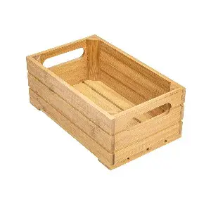 Caixa buffet gn 1/4 'bamboo'  26,5x16,2x10 cm natural bambú (1 unidade)