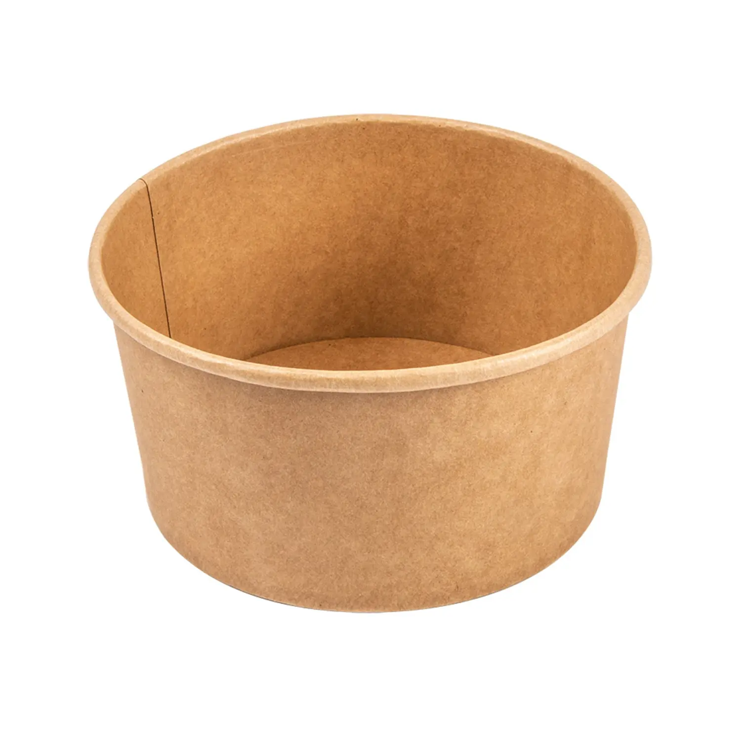 Ensaladeras  1000 ml - 33,3 oz 300 + 18 pe g/m2 ø15/12,8x7,5 cm natural kraft (300 unid.)