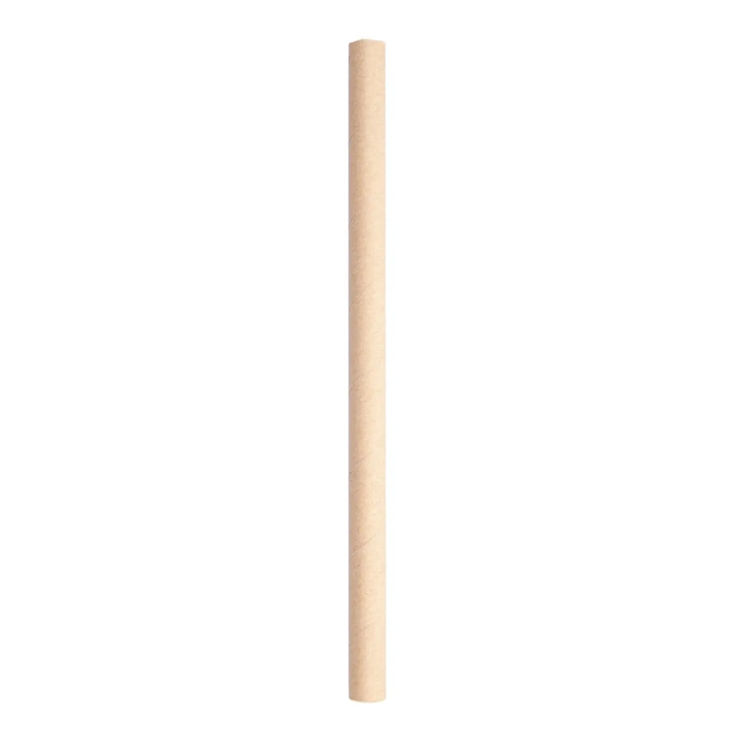 Canucce dritte cocktail 'paper'  ø0,80x14 cm naturale kraft (3000 unità)