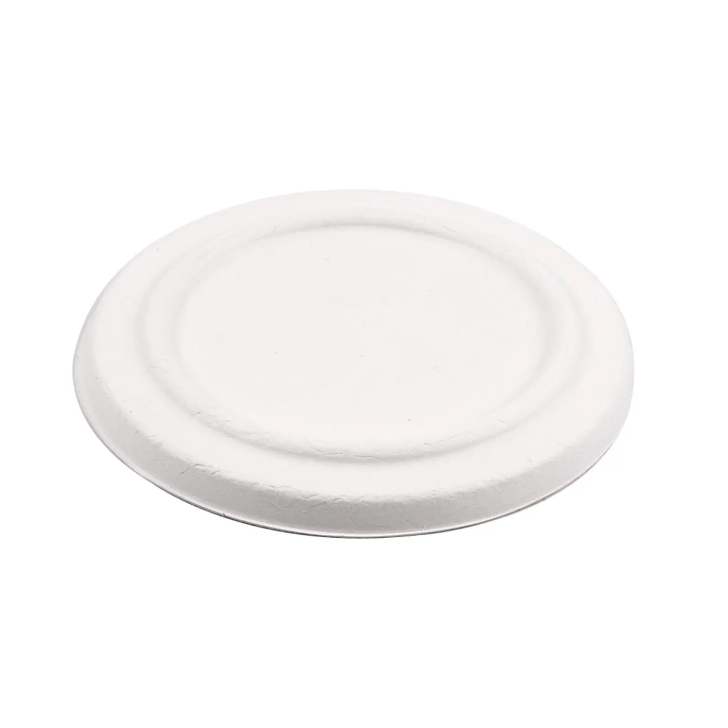 Coperchio per codice 228.86 'bionic'  ø 12x1,2 cm bianco bagassa (500 unità)