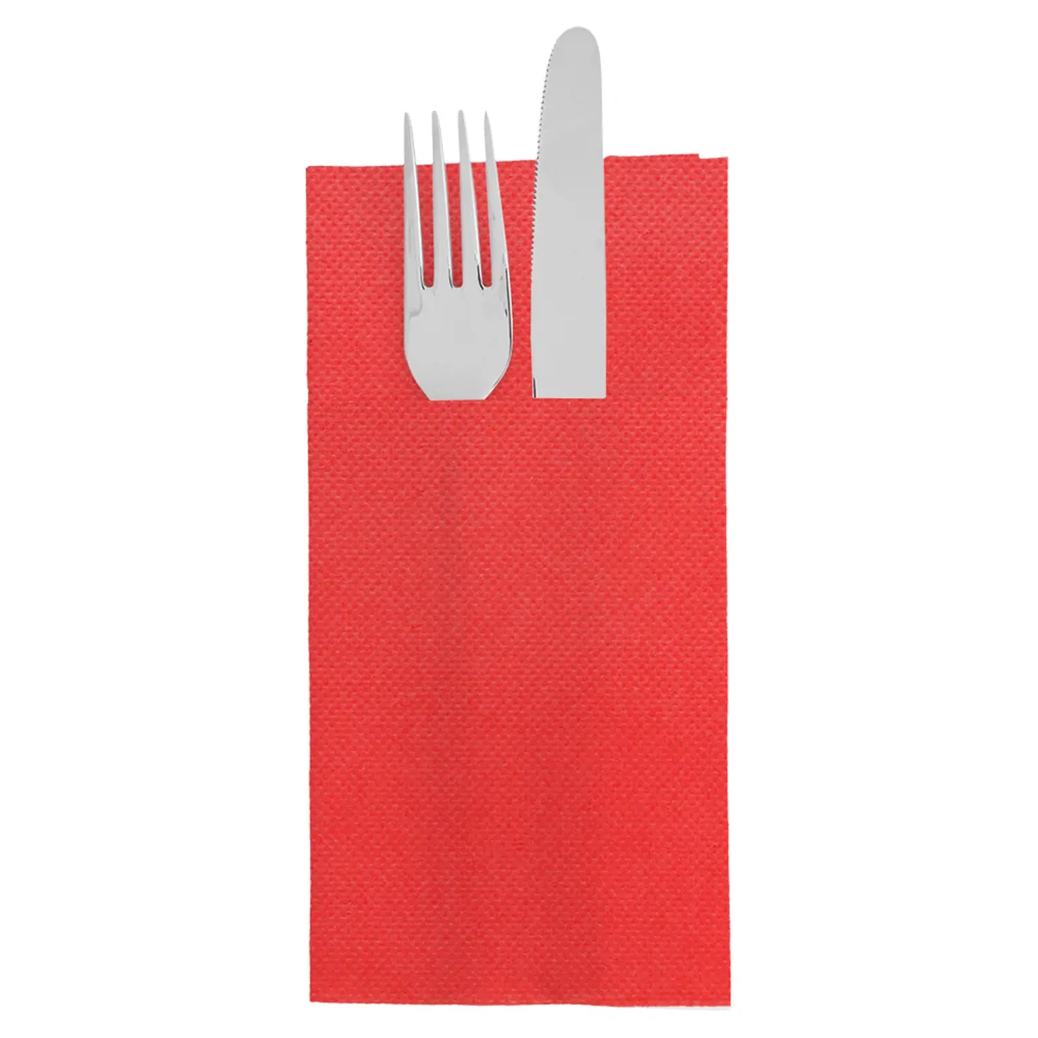 Tovaglioli canguro 'double point'  18 g/m2 39x40 cm rosso tissue (1400 unità)