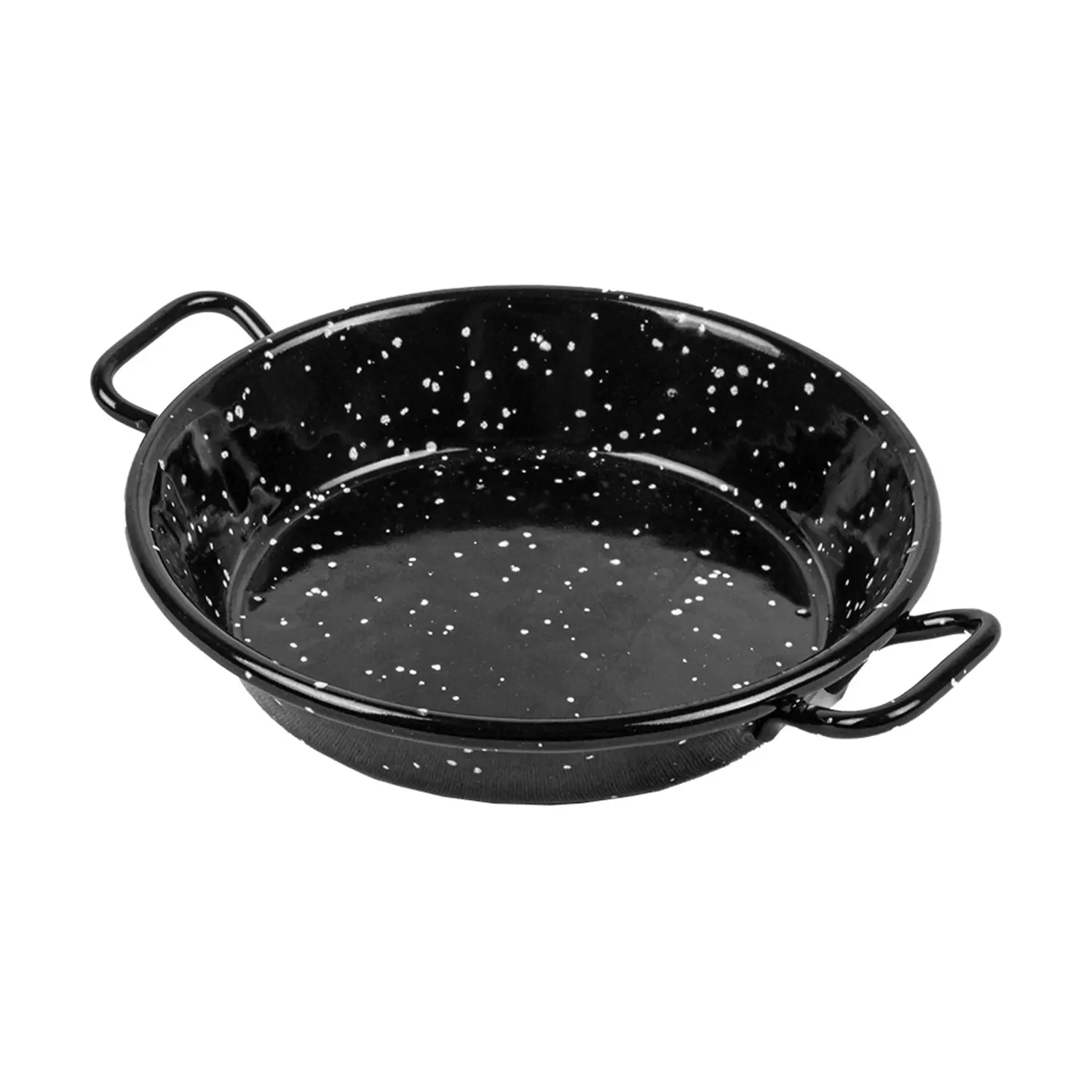 Mini 
panela esmaltada
 'artinox'  ø10x2 cm preto aço (10 unidade)