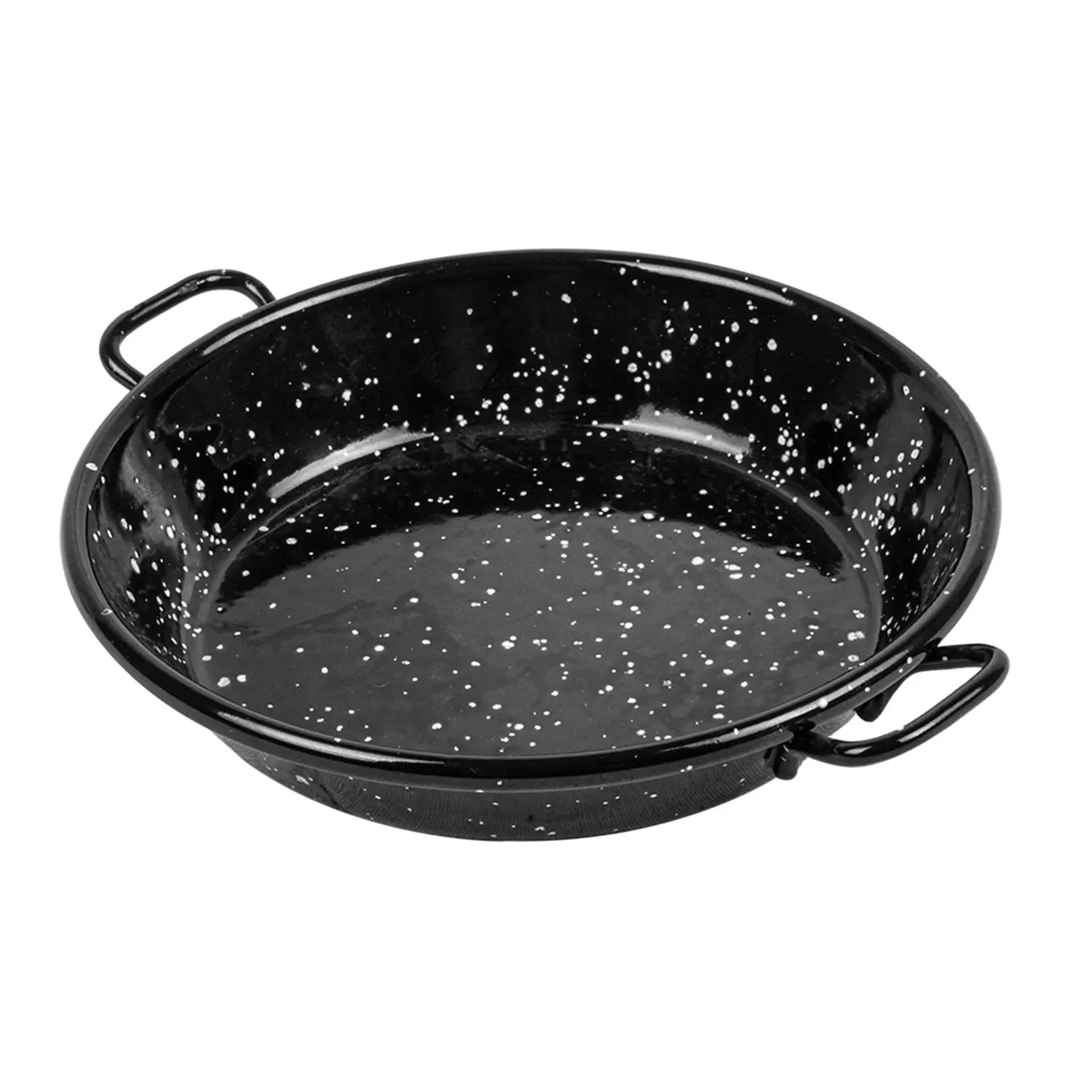
mini panela esmaltada
 'artinox'  ø12x2,4 cm preto aço (10 unidade)