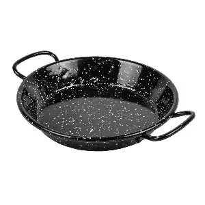 
mini panela esmaltada
 'artinox'  ø15x2 cm preto aço (10 unidade)