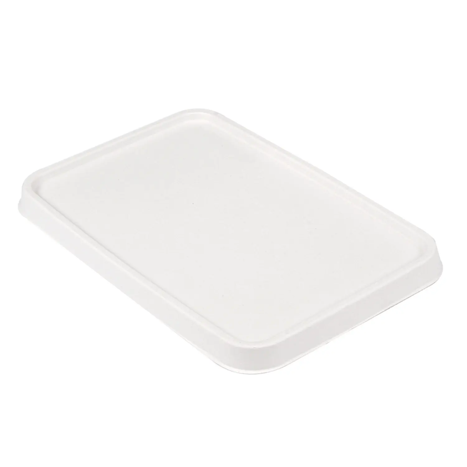 Coperchi per codici 233.06/07 'bionic'  20,8x14x1,3 cm bianco bagassa (500 unità)