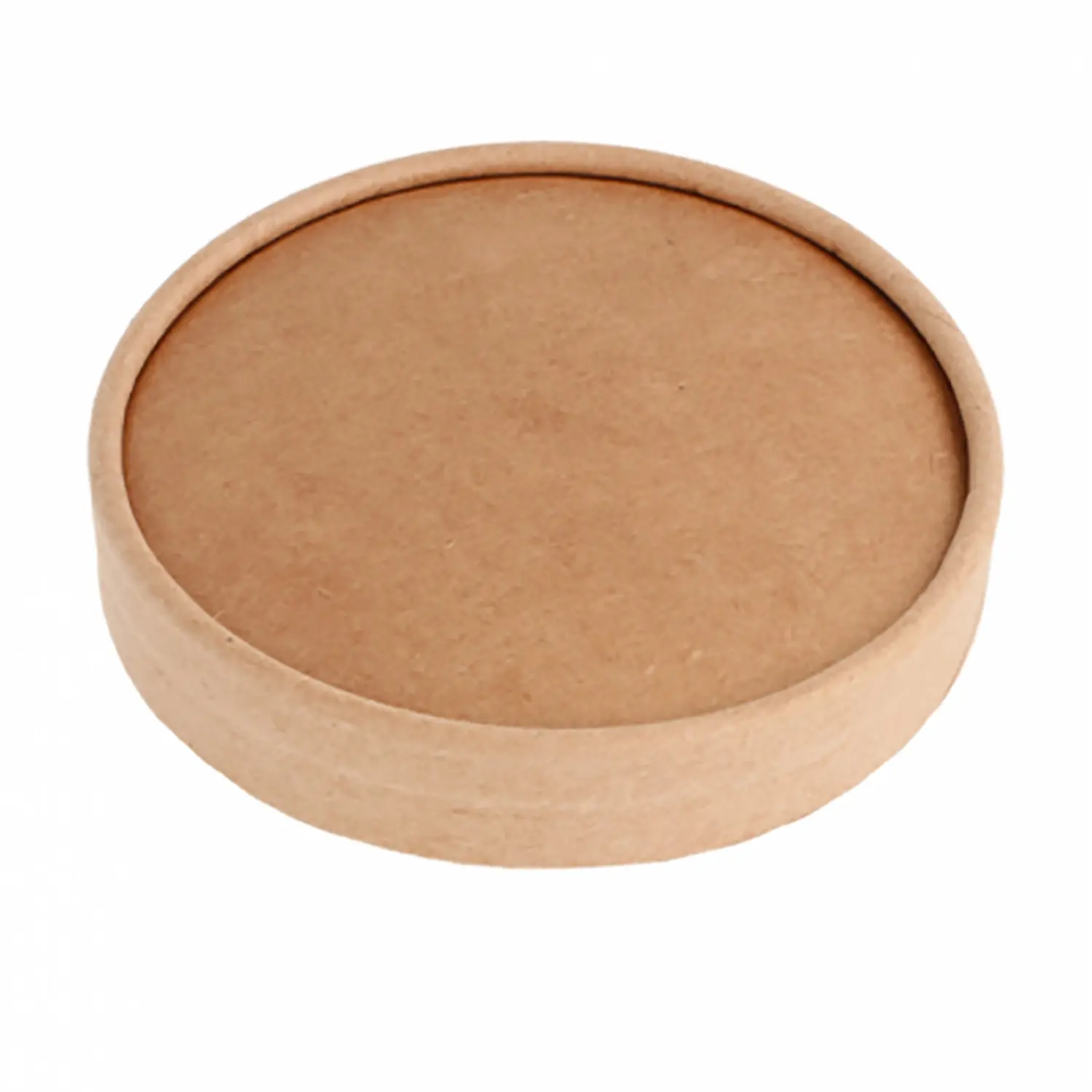 Coperchio terrina gelati 150 ml 280 + 18 pe g/m2 ø8,5 cm marrone cartone (1000 unità)