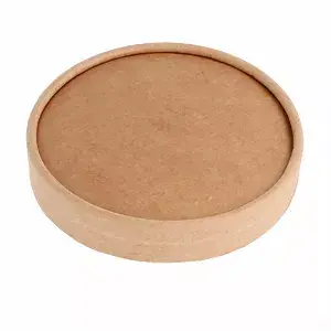 Coperchio terrina gelati 150 ml 280 + 18 pe g/m2 ø8,5 cm marrone cartone (1000 unità)