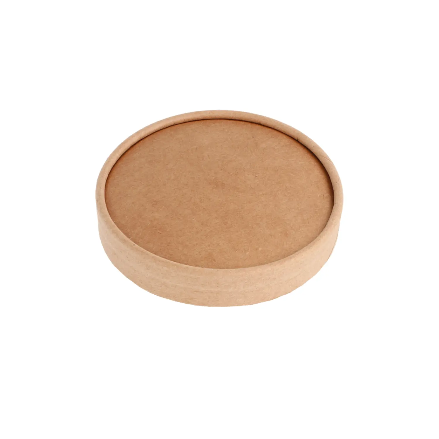 Coperchio terrina gelati 180 ml 280 + 18 pe g/m2 ø8,7 cm marrone cartone (1000 unità)