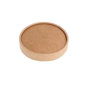 Coperchio terrina gelati 180 ml 280 + 18 pe g/m2 ø8,7 cm marrone cartone (1000 unità)