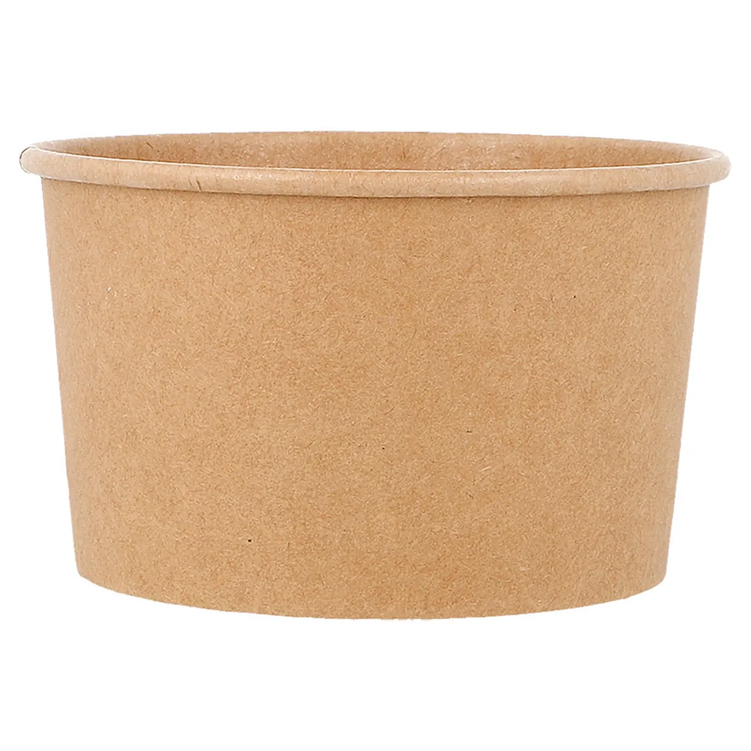 Contenitori gelati 300 ml 250 + 18 pe g/m2 ø10x5,5 cm naturale cartone (2000 unità)