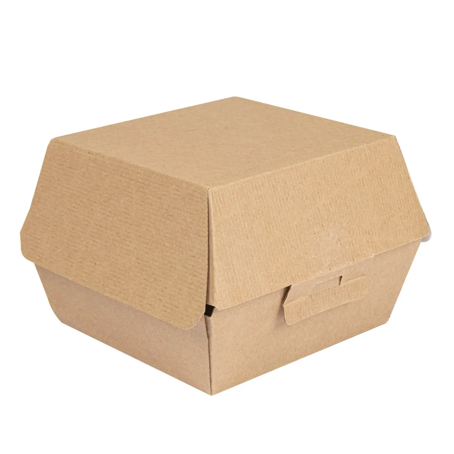 Scatole hamburger 'thepack'  13x12,5x9 cm (m) naturale cartone nano-micro (500 unità)