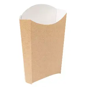 Scatoline per fritti 'thepack' 190 g 14,5x9,5x18 cm naturale cartone nano-micro (1200 unità)