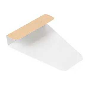 Prendi pizza 'thepack'  12x15,4x2,7 cm naturale cartone nano-micro (1600 unità)