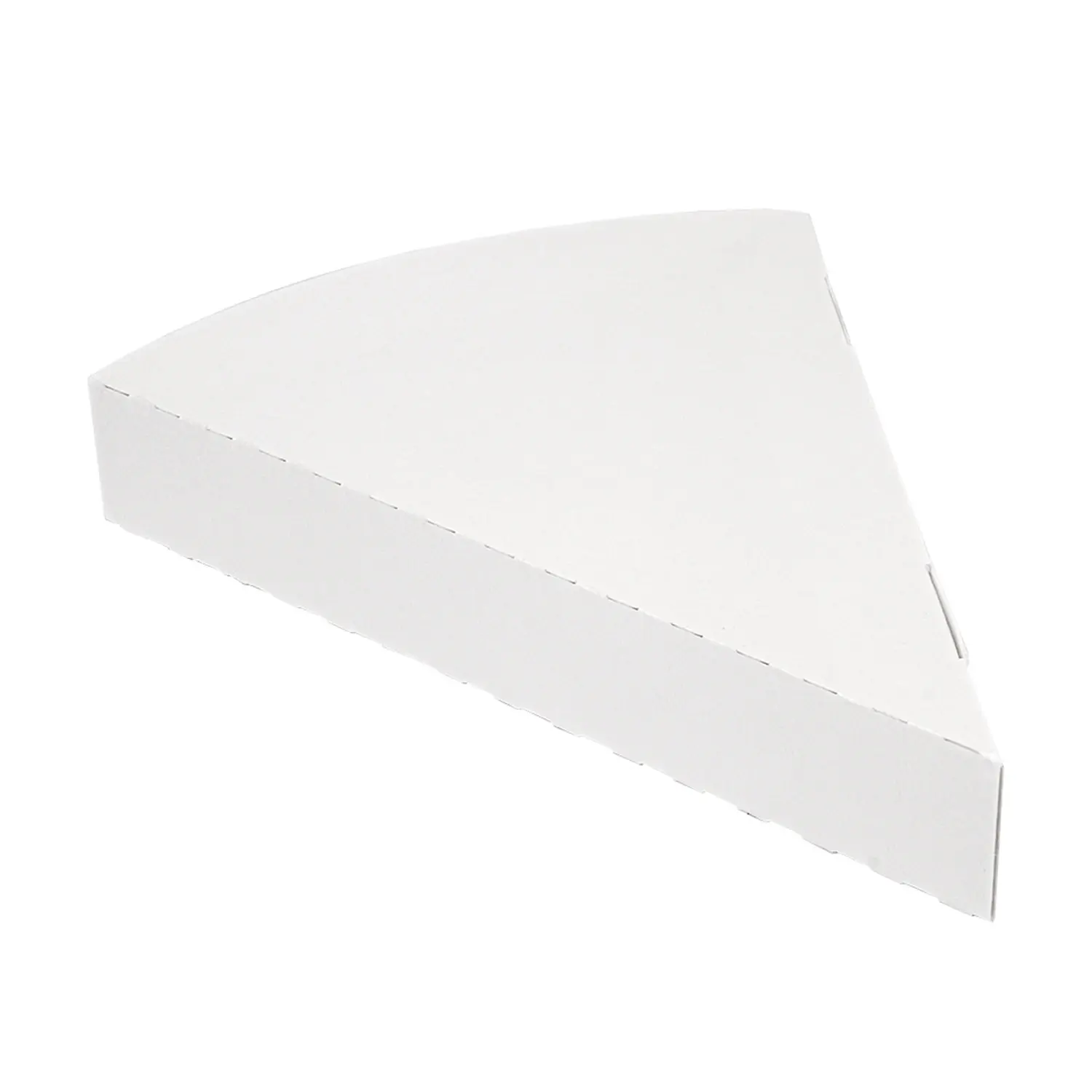 Envases pizza triangulares 'thepack'  18x23x3 cm blanco cartón nano-micro (500 unid.)