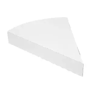 Contenitori triangolare pizza 'thepack'  18x23x3 cm bianco cartone nano-micro (500 unità)