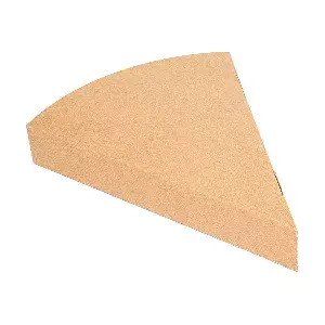 Contenitori triangolare pizza 'thepack'  18x23x3 cm naturale cartone nano-micro (500 unità)