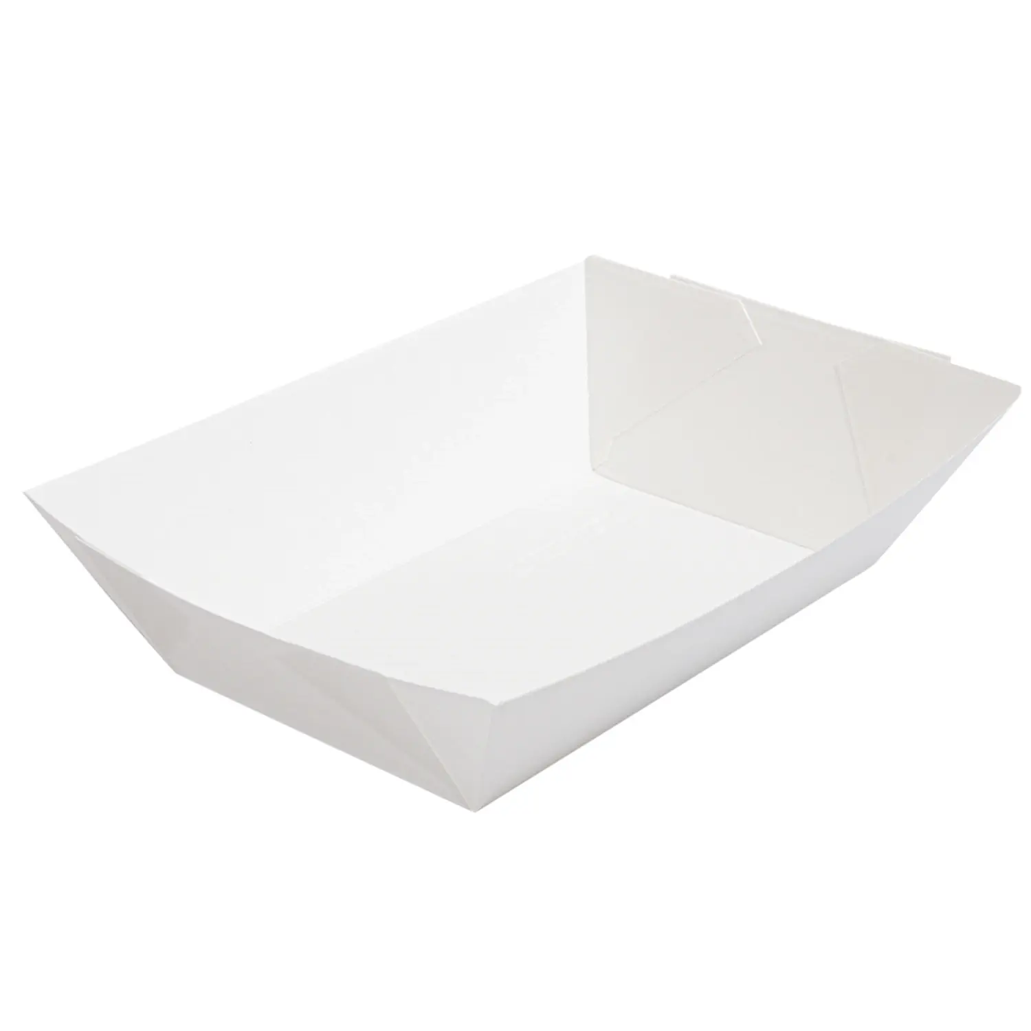 Barquetas 'thepack' 2400 g 17x9,7x6,3 cm branco cartão nano-micro (600 unidade)