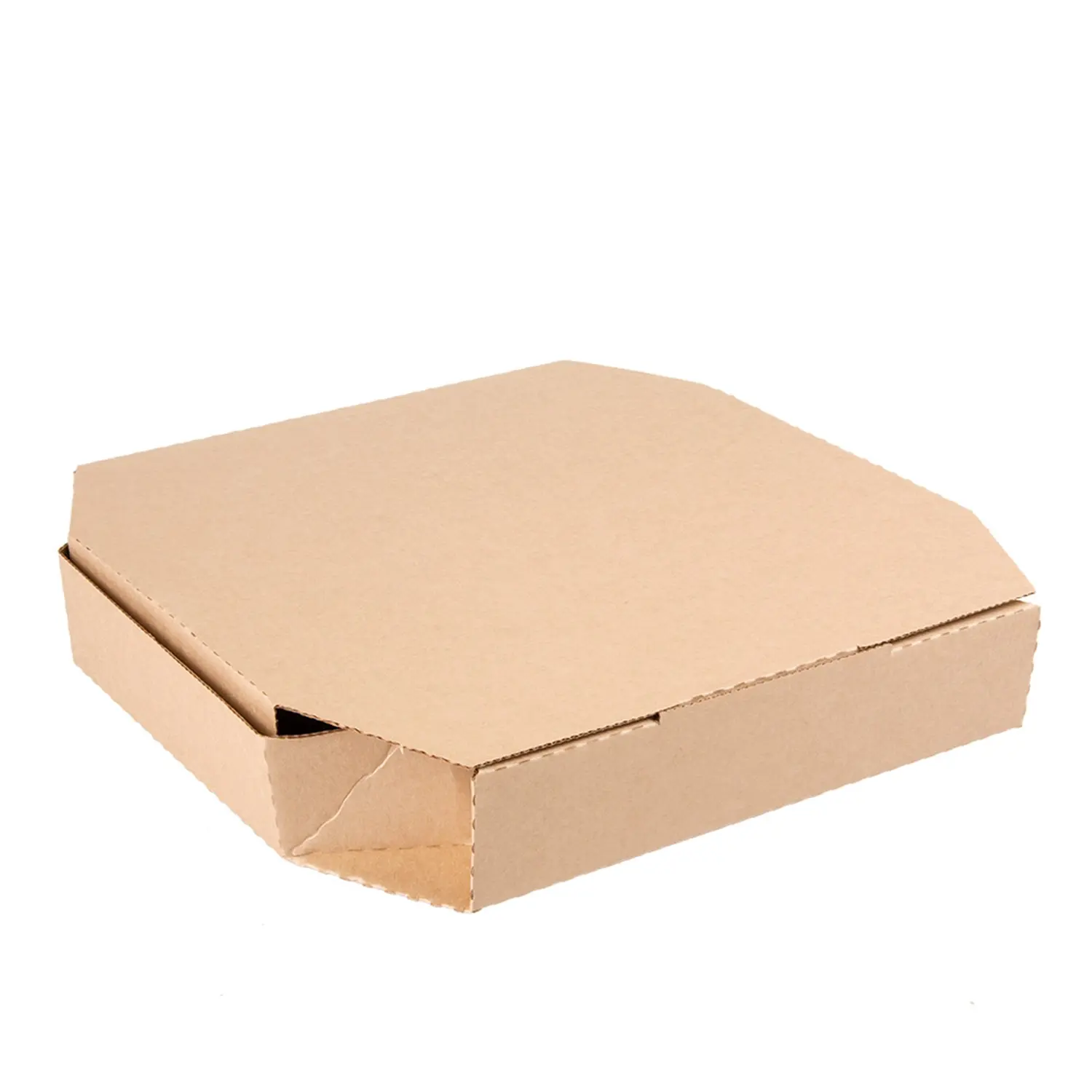 Scatola ottagonale   29x29x3,8 cm naturale cartone a microcanali (100 unità)