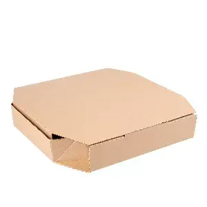 Scatola ottagonale   29x29x3,8 cm naturale cartone a microcanali (100 unità)