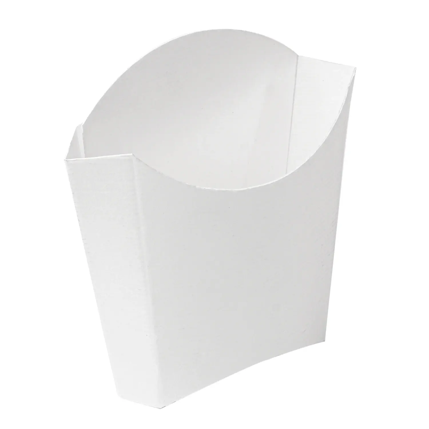 Scatoline per fritti 'thepack' 135 g 13x8x13,5 cm bianco cartone nano-micro (1200 unità)