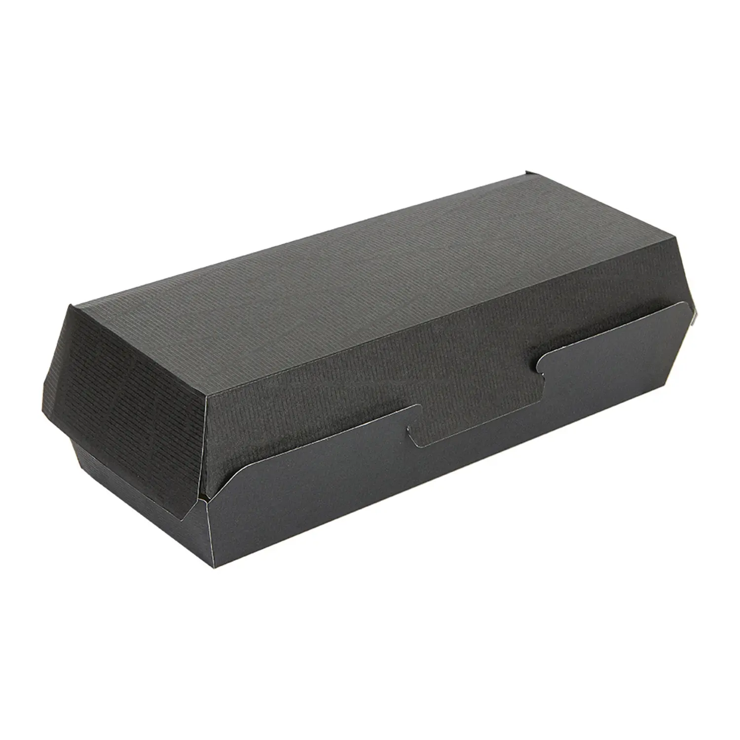 Scatole "panini" 'thepack'  26,5x12,2x7 cm nero cartone nano-micro (300 unità)