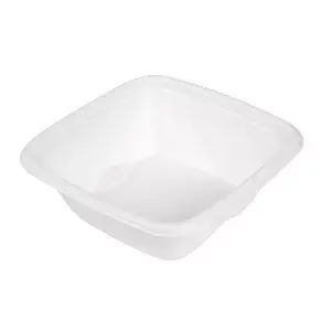 Terrina piccola 'bionic' 70 ml 7,7x7,7x2,7 cm bianco bagassa (600 unità)