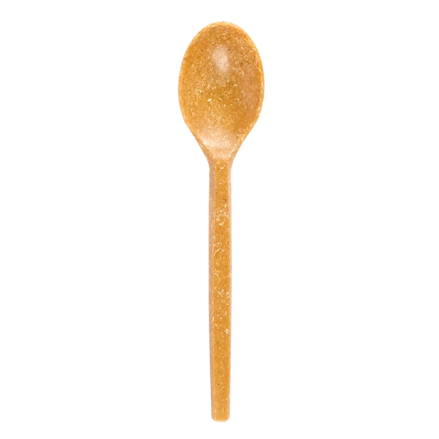Cucchiaini essential  13 cm naturale fibra di legno (100 unità)