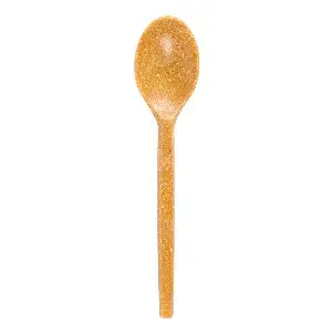 Cucchiaini essential  13 cm naturale fibra di legno (100 unità)