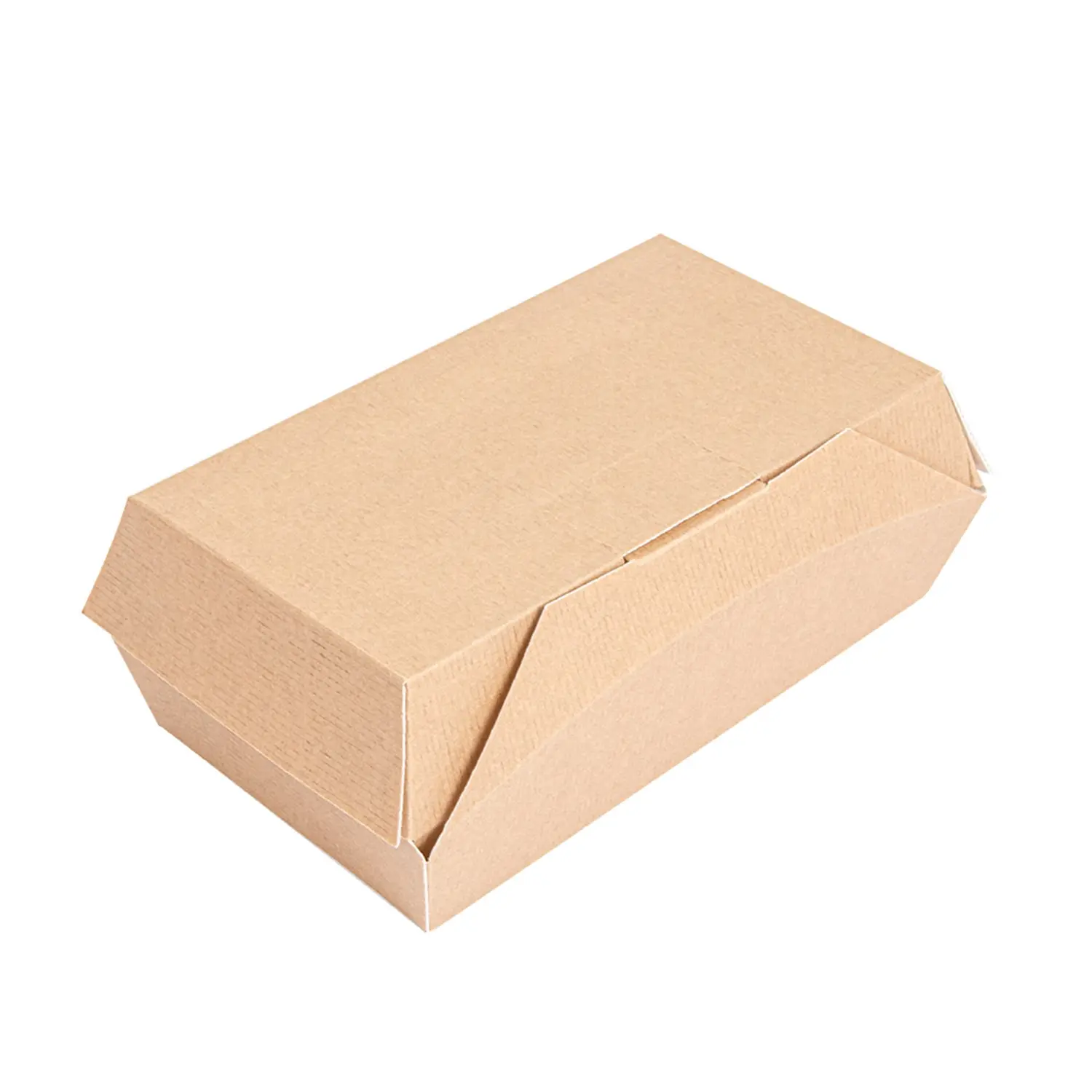 Caixas "lunch box" 'thepack' paperlock  19,5x12,5x7 cm natural cartão nano-micro (300 unidade)