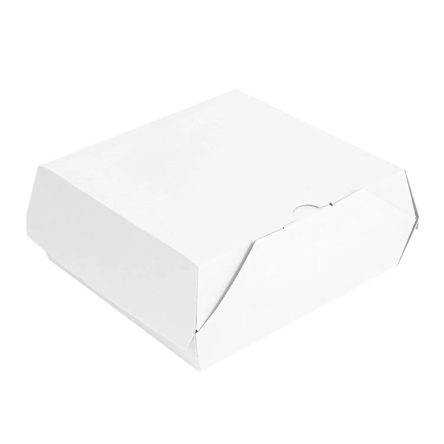 Caixas "lunch box" 'thepack' paperlock  21x20,5x8 cm branco cartão nano-micro (300 unidade)