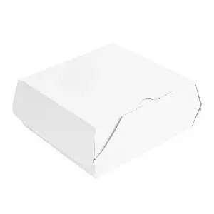 Caixas "lunch box" 'thepack' paperlock  21x20,5x8 cm branco cartão nano-micro (300 unidade)