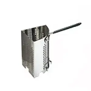 Passador segmentado  25x18x20 cm prateado inox (1 unidade)