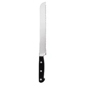 Coltello pane, manico abs  23,5 cm argento acciaio inox (1 unità)