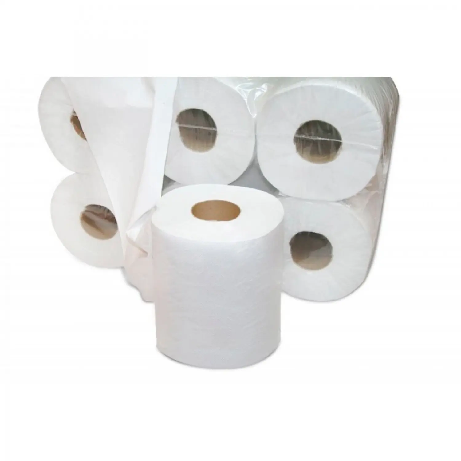 6 unidades. Rolo de papel toalha gofrado 19gr/m² - 700gr | Ref: 4RB211
