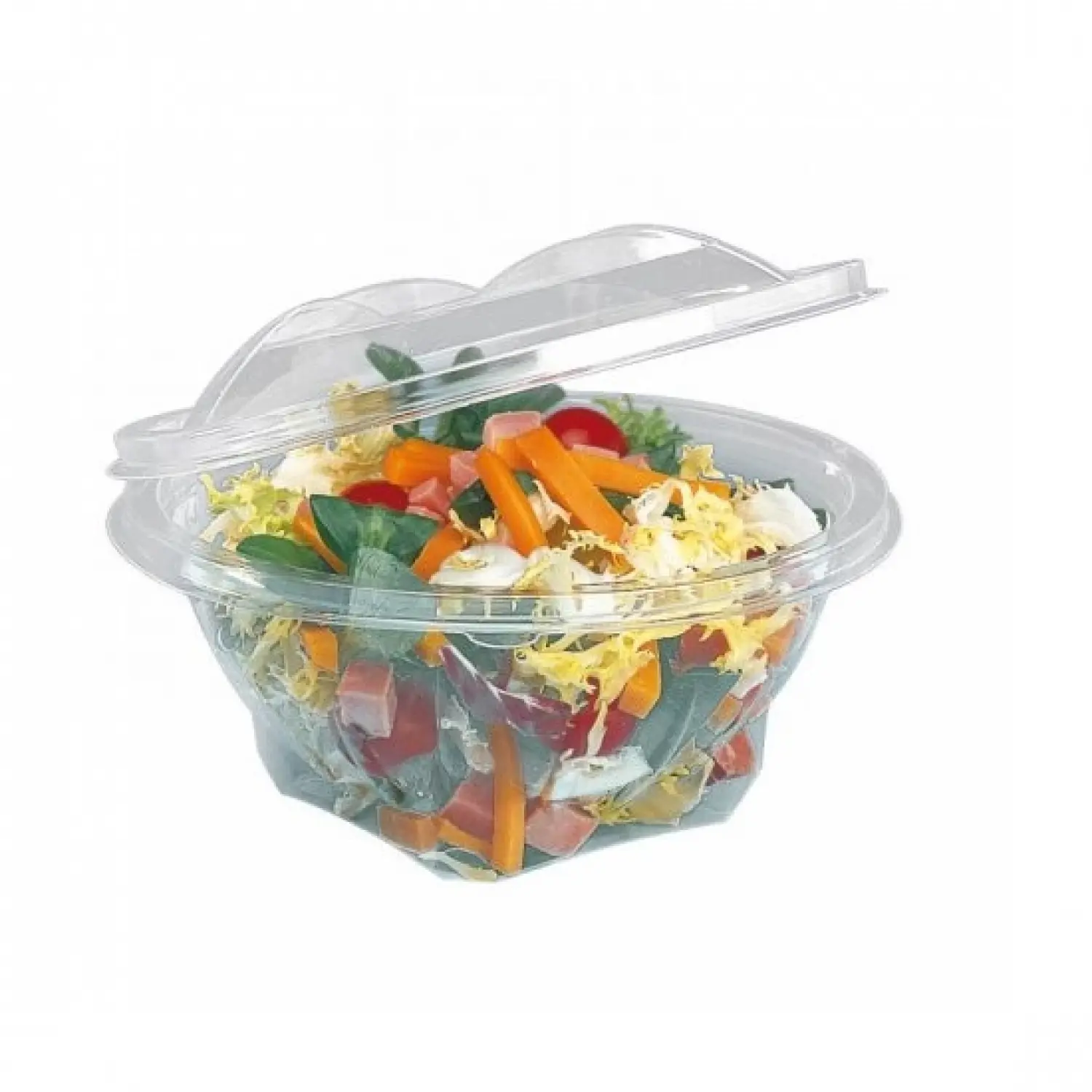 Récipients Cristal Transparents ronds 500ml ,