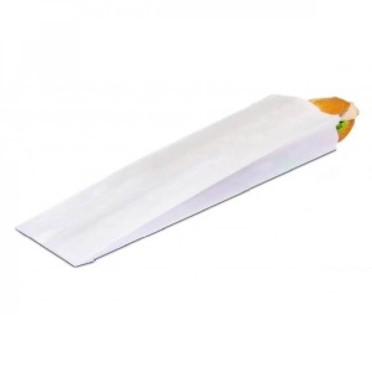 Sachet sandwich blanc en papier ingraissable