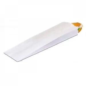 Sachet sandwich blanc en papier ingraissable