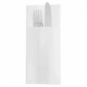 Serviette Kangourou Blanche Punta Punta 40x40cm