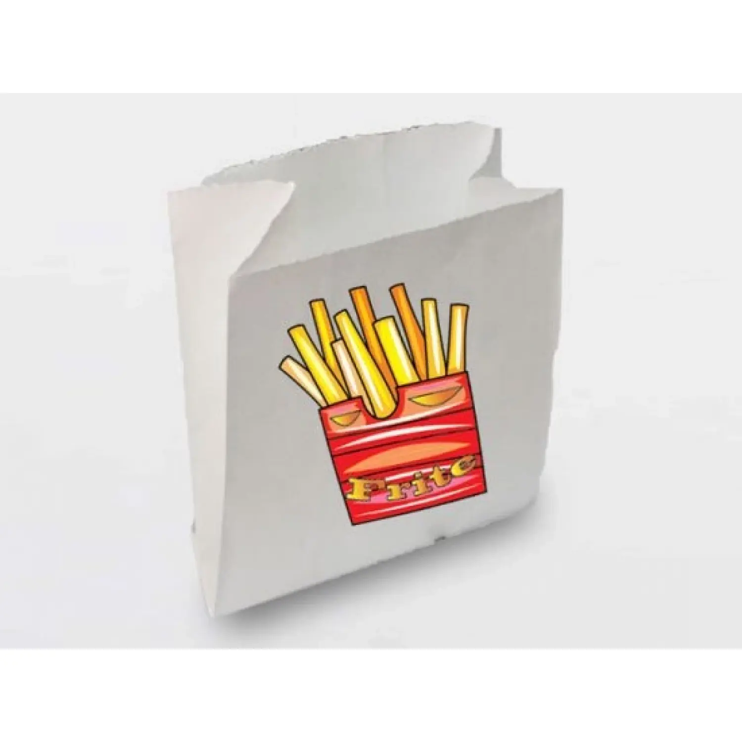 Sachet Frites en papier ingraissable