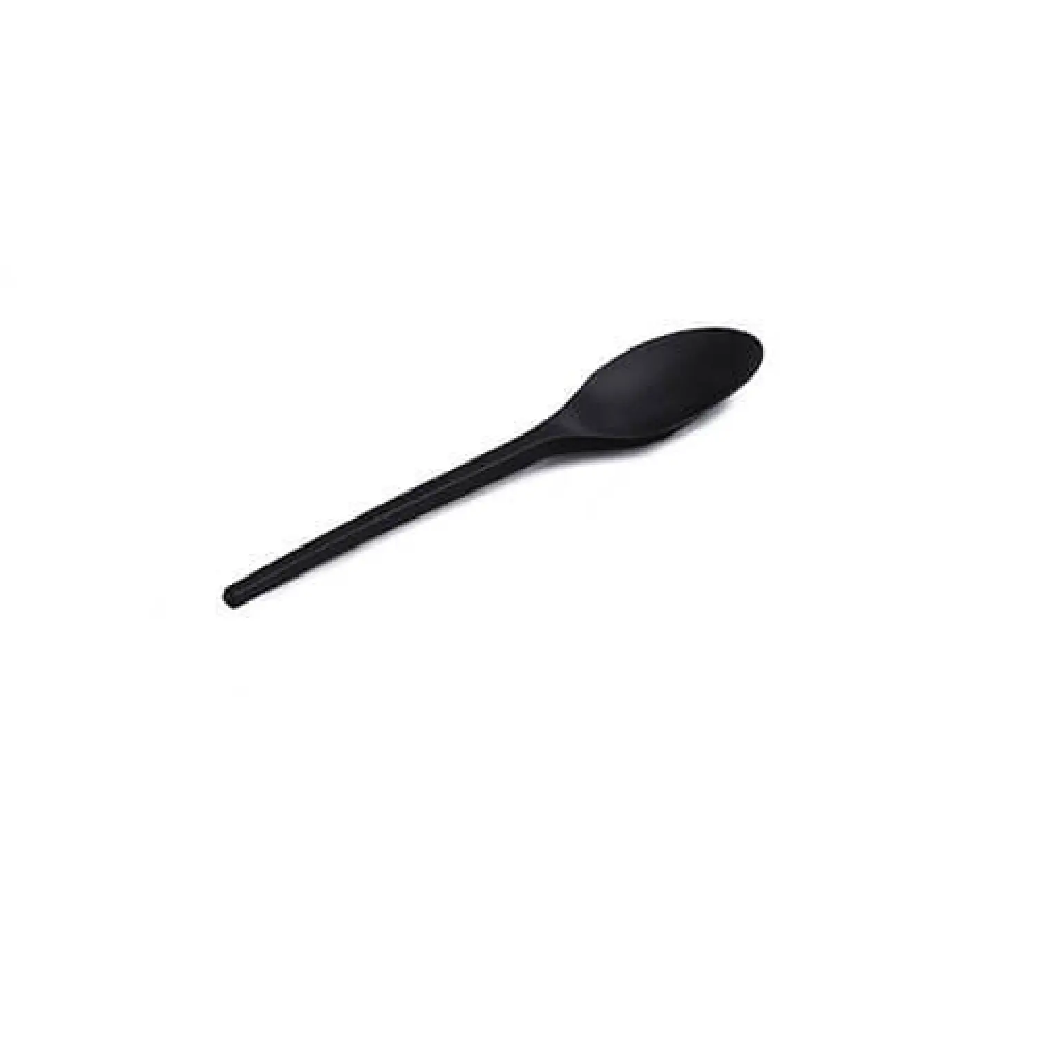 Cuillère en plastique noir